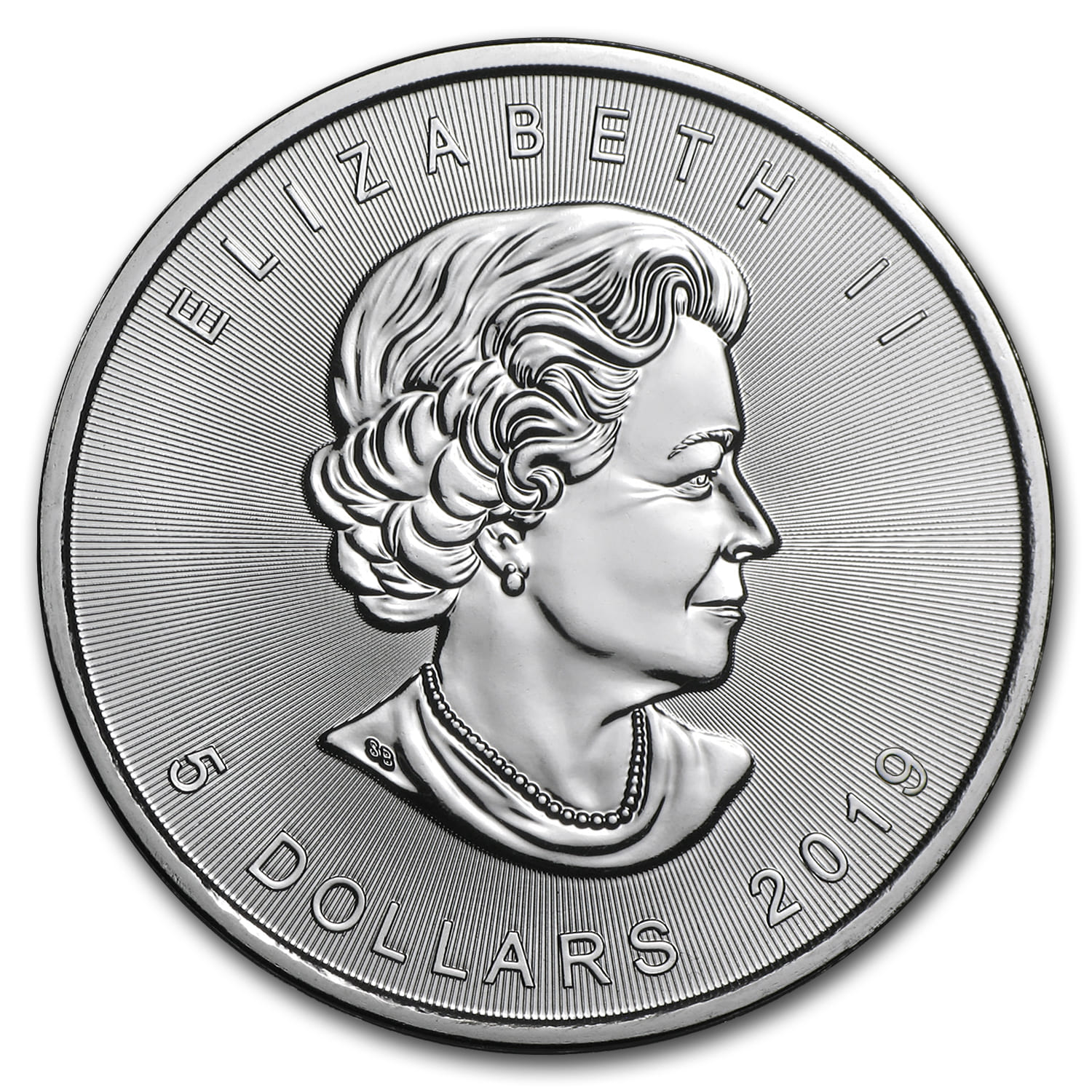 2019 Canada 1 oz Silver Maple Leaf BU