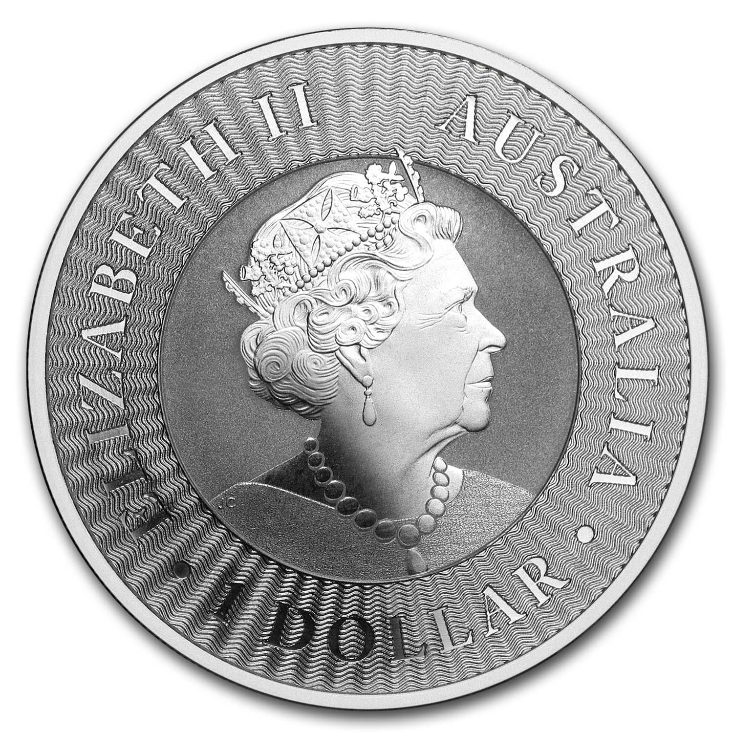 2019 Australia 1 oz Silver Kangaroo BU