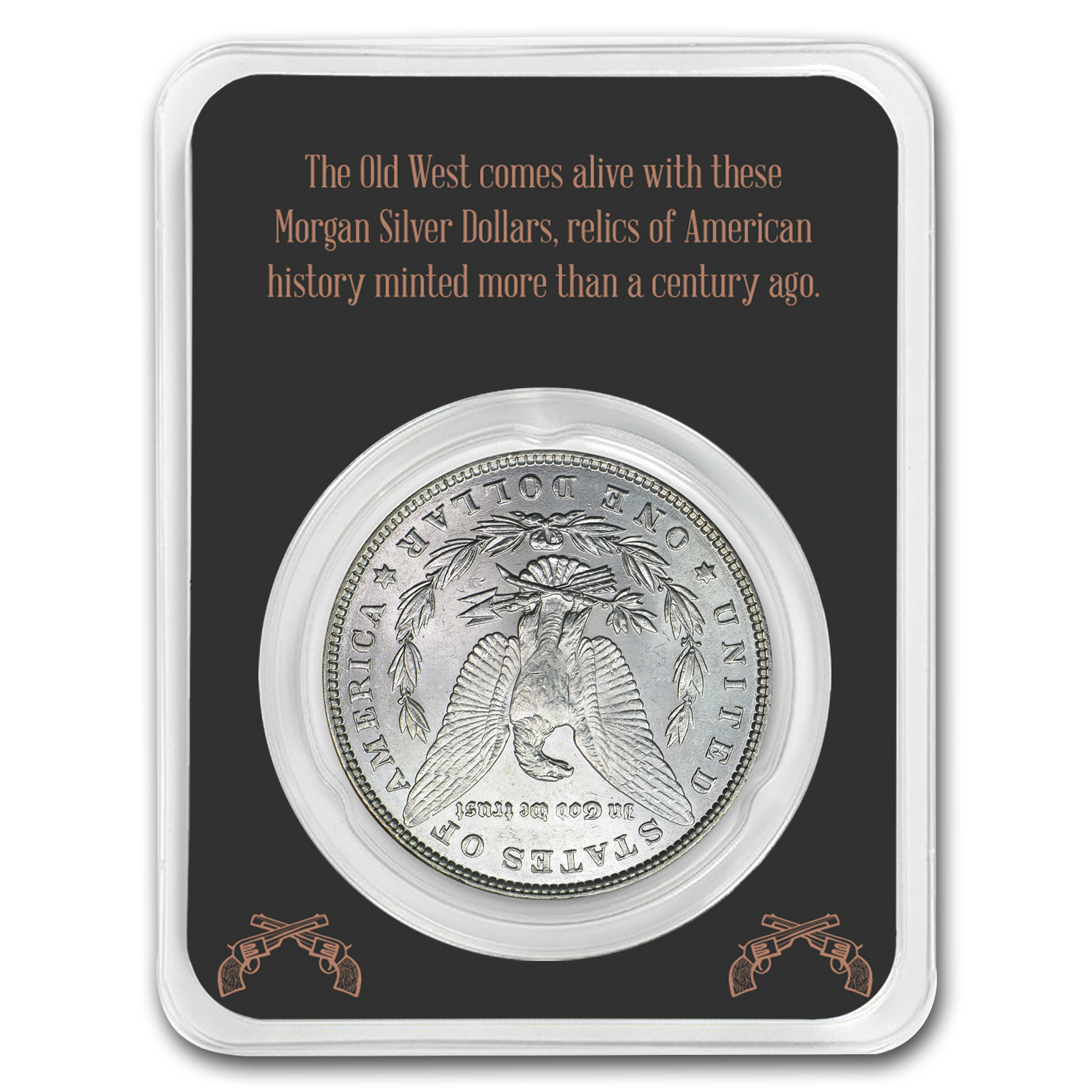 1878-1904 Morgan Silver Dollar Shootout Card BU (Random Year)