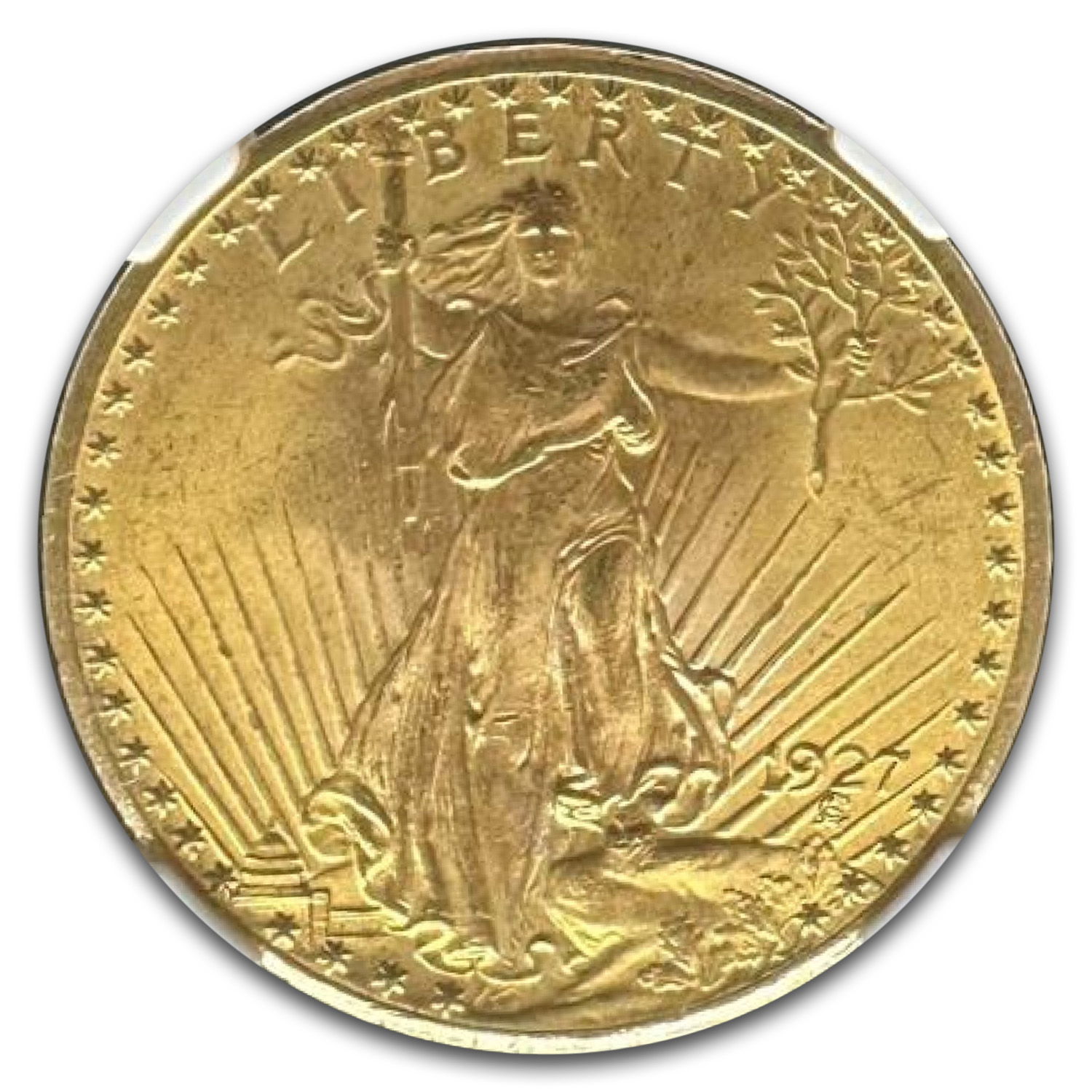 1927 $20 St Gaudens Gold Double Eagle MS-67 NGC