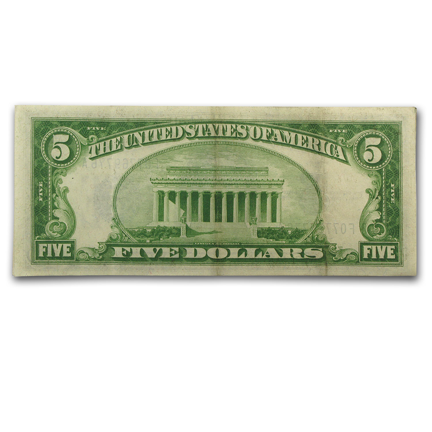 1934/1934-A $5.00 Silver Certificate XF
