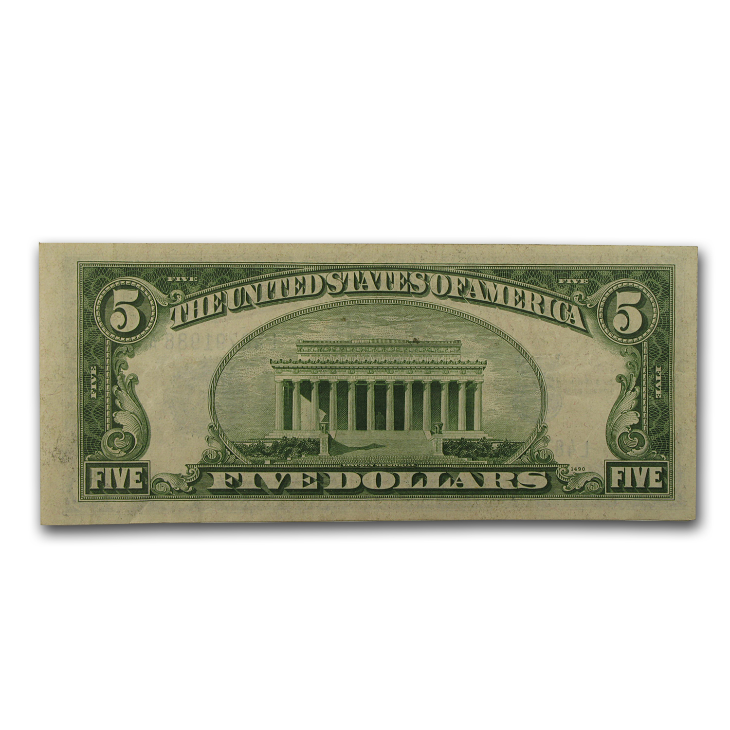 1934-B $5.00 Silver Certificate VF (Fr#1652)