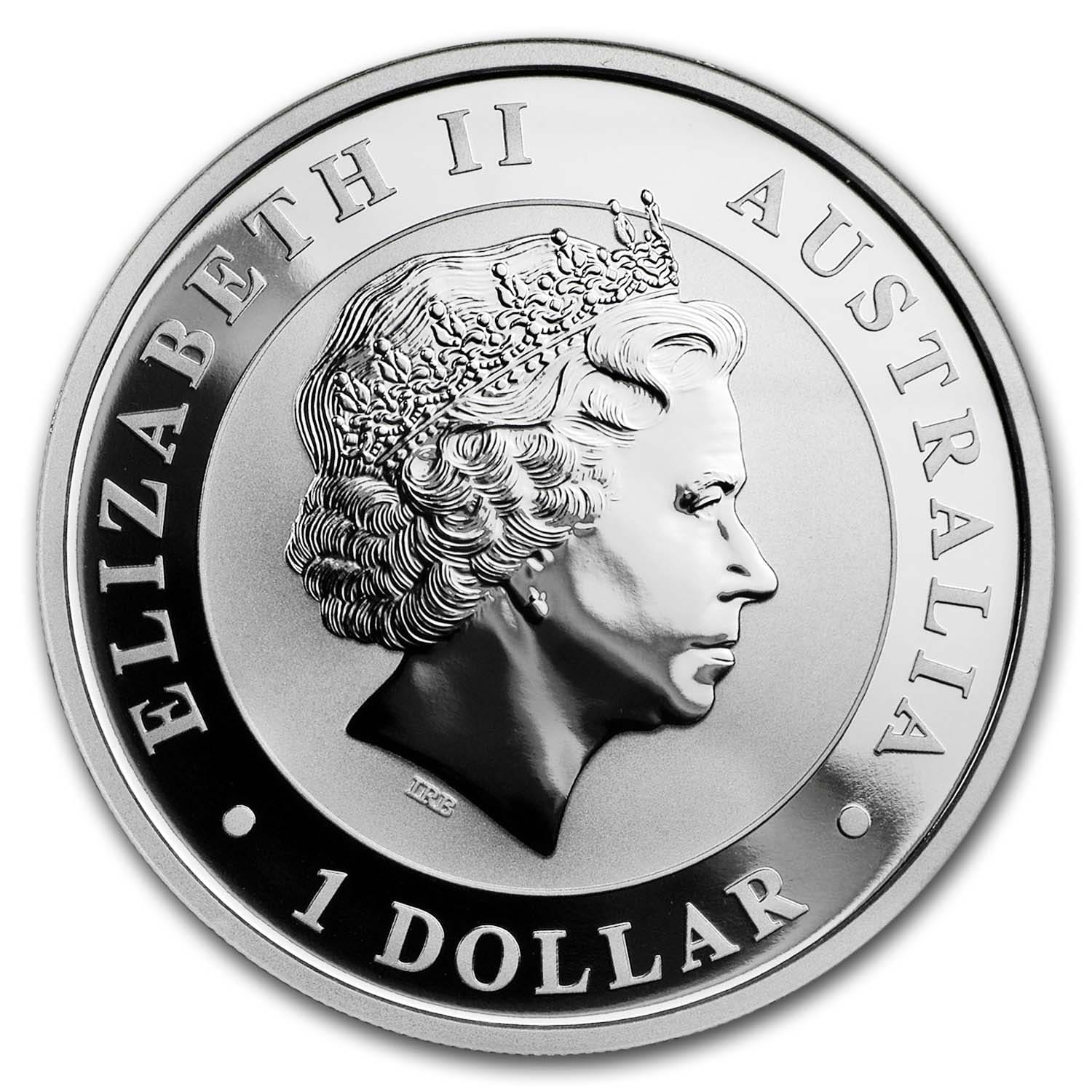 2018 Australia 1 oz Silver Kookaburra BU (Panda Privy)