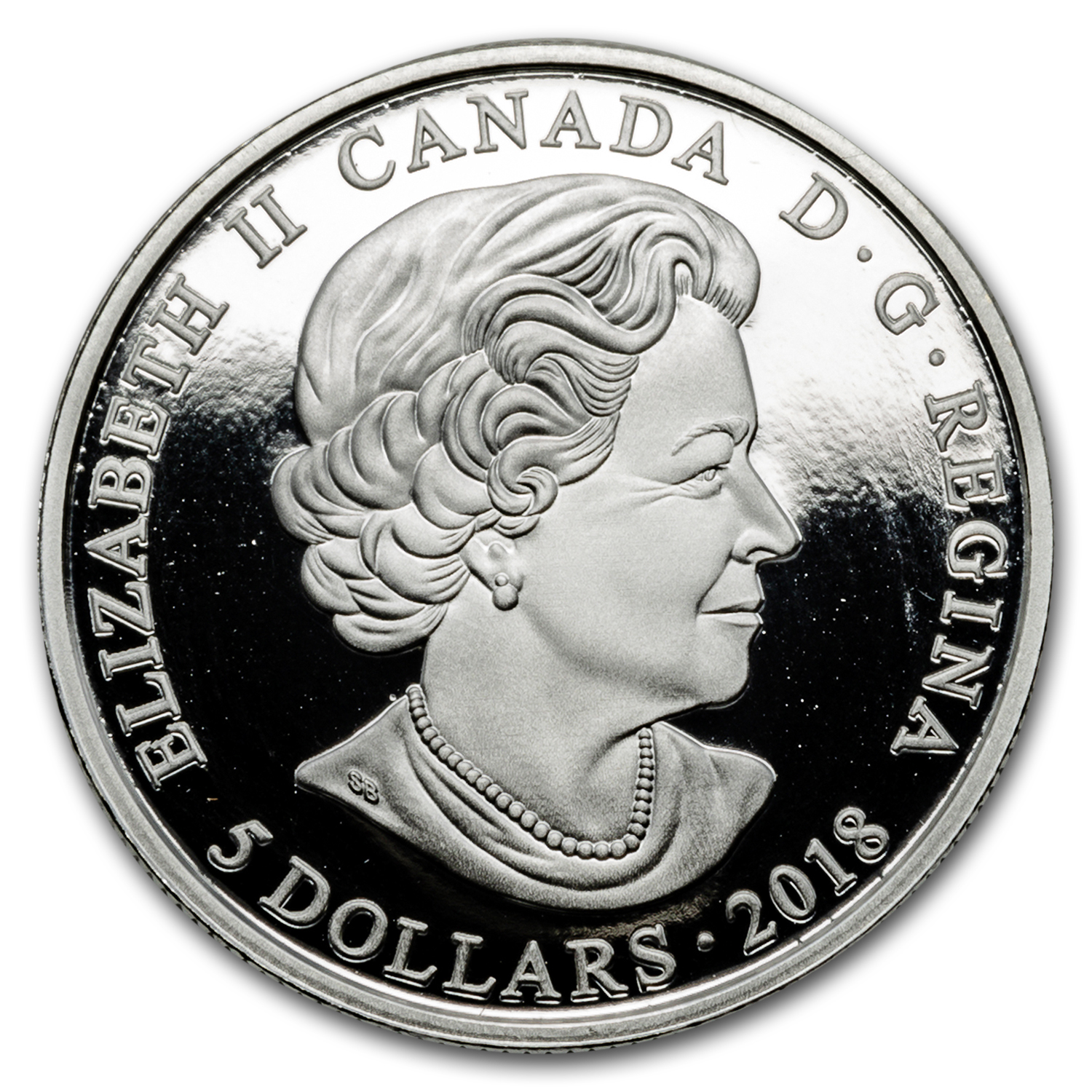 2018 Canada 1/4 oz Silver $5 Birthstones: December
