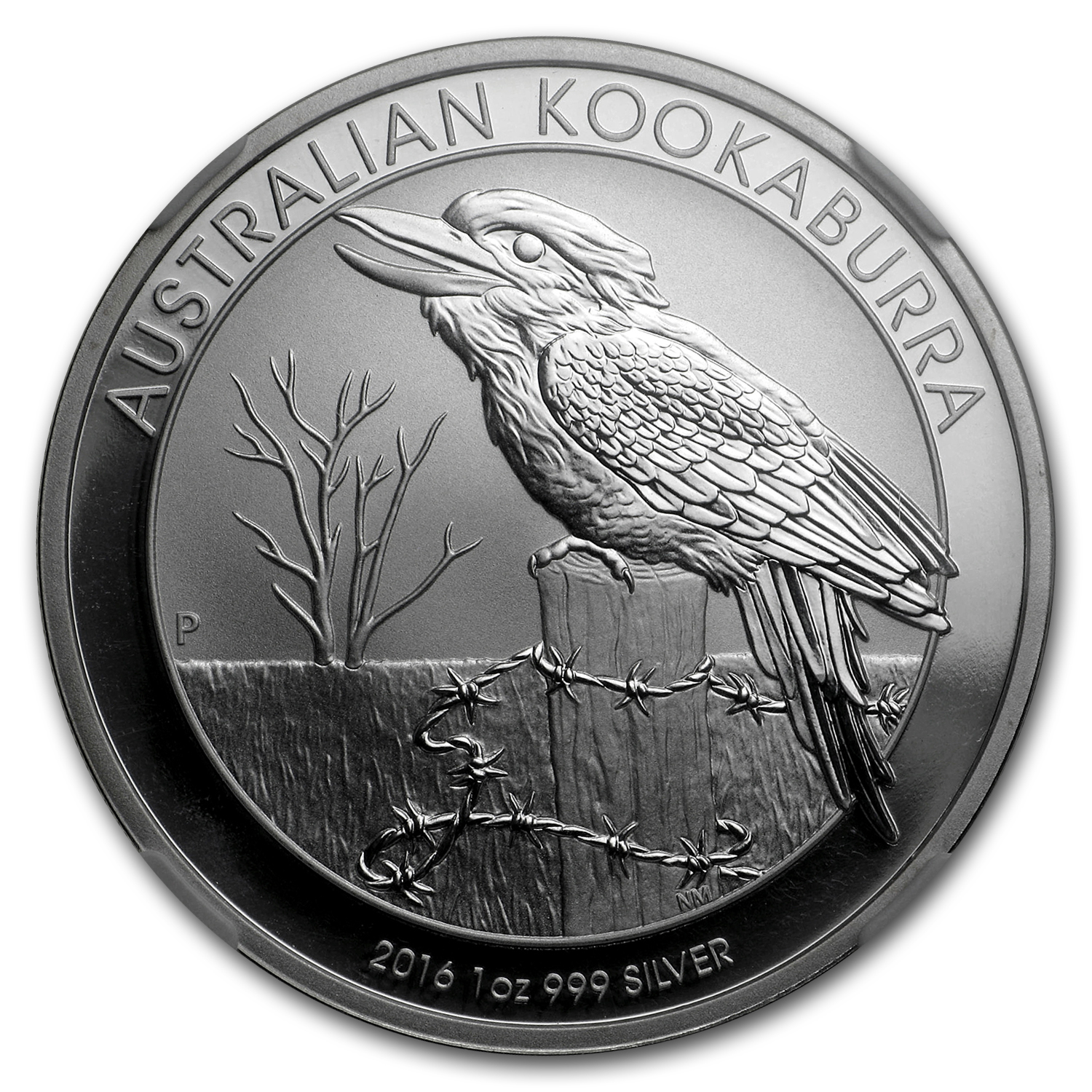 2016 Australia 1 oz Silver Kookaburra MS-70 NGC