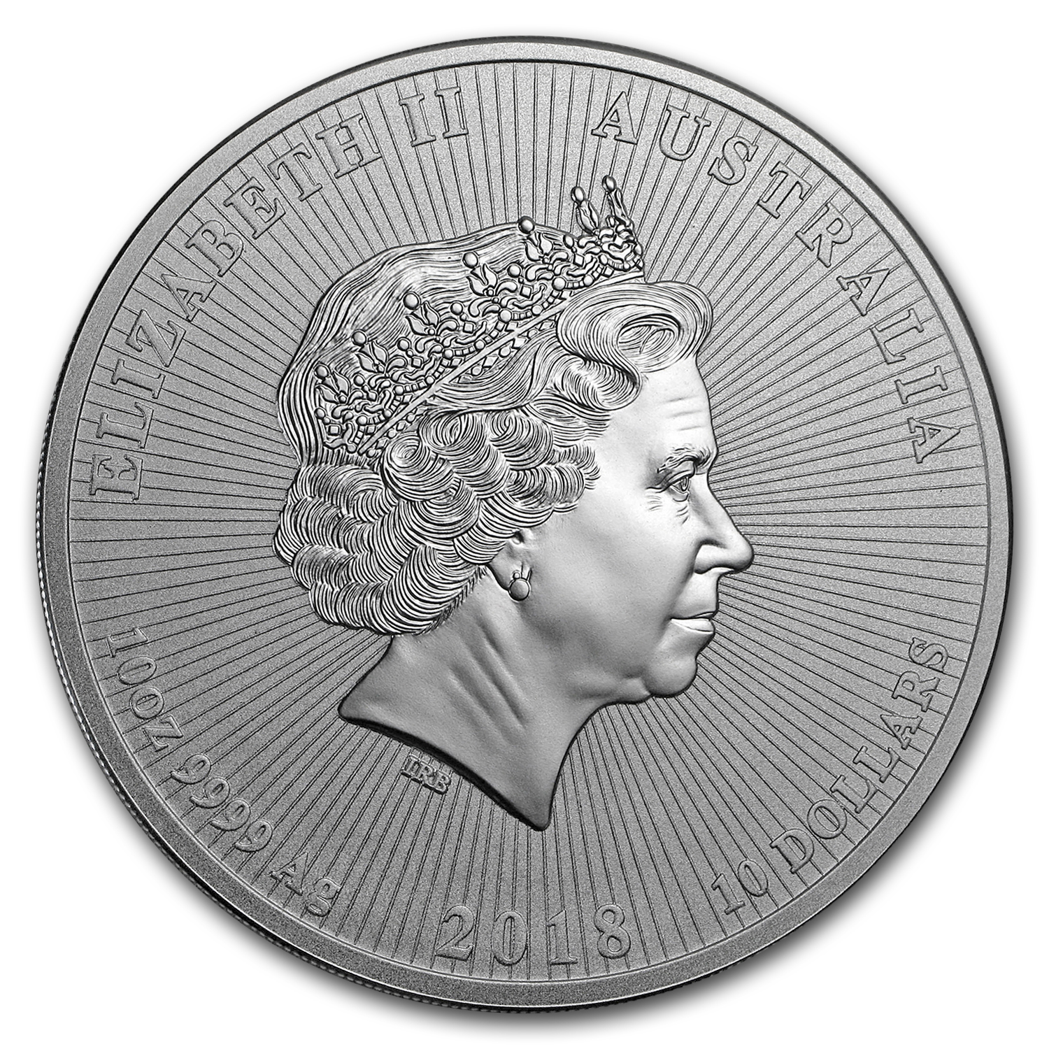 2018 Australia 10 oz Silver Koala BU (Piedfort)