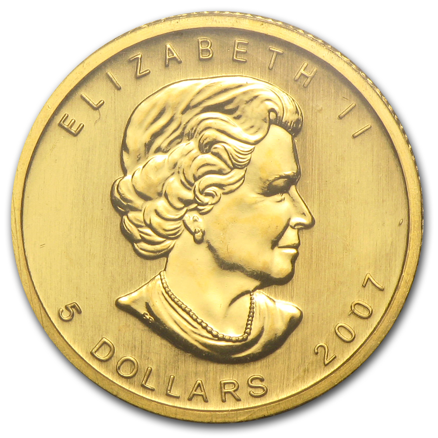 2007 Canada 1/10 oz Gold Maple Leaf BU