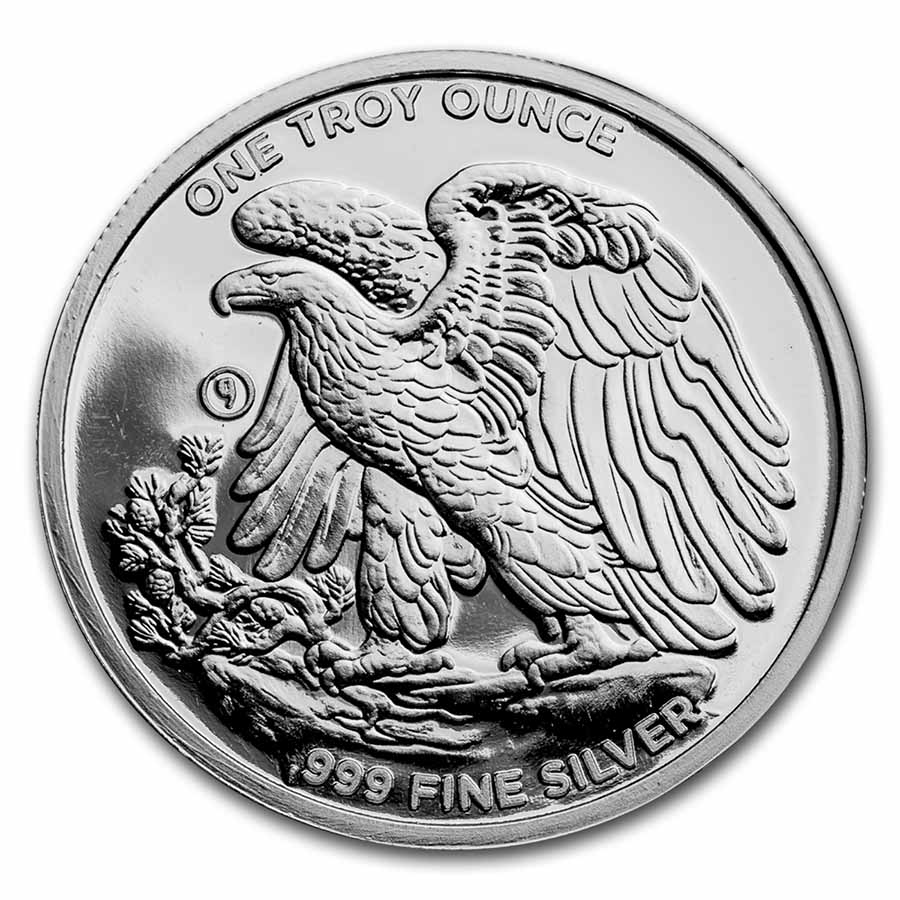 1 oz Silver Round - Walking Liberty