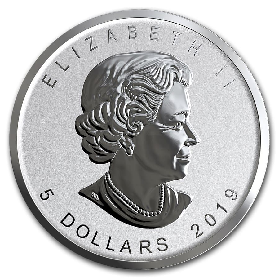 2019 Canada 1 oz Silver Maple Leaf Edison Phonograph Privy