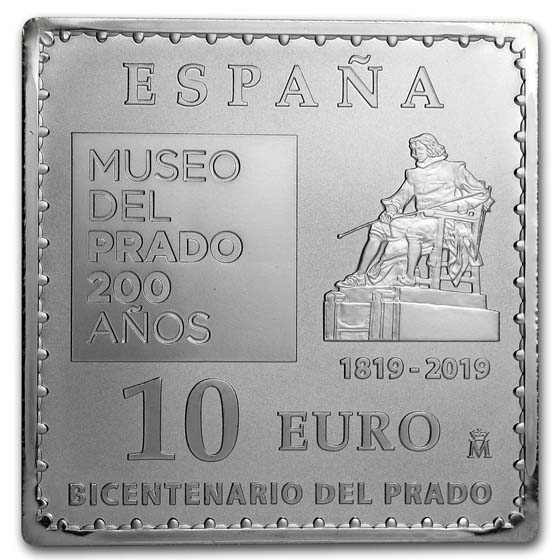 2019 Spain Proof Silver €10 Prado Bicentenary: Prince Baltasar