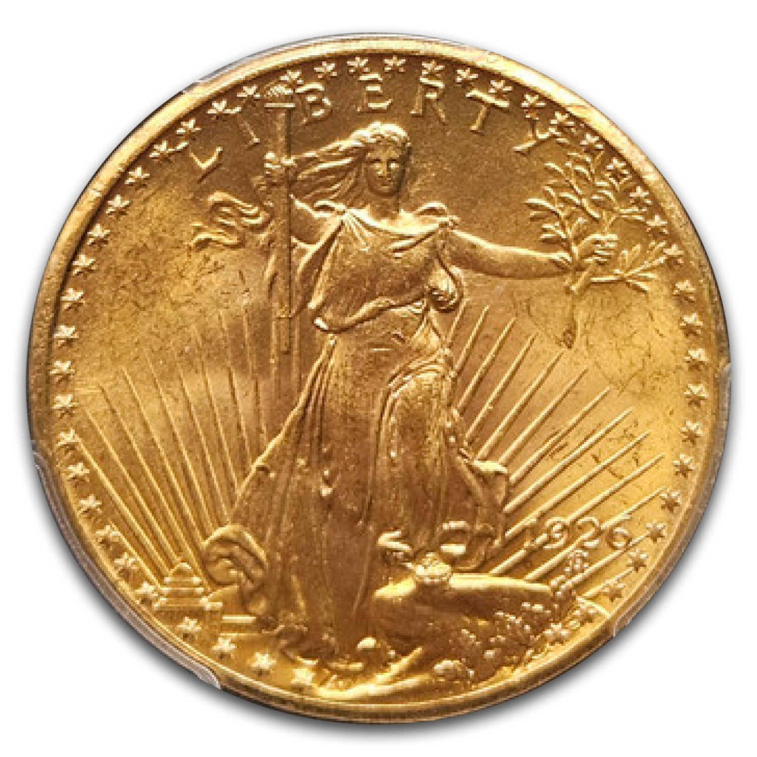 1926 $20 St Gaudens Gold Double Eagle MS-65 PCGS