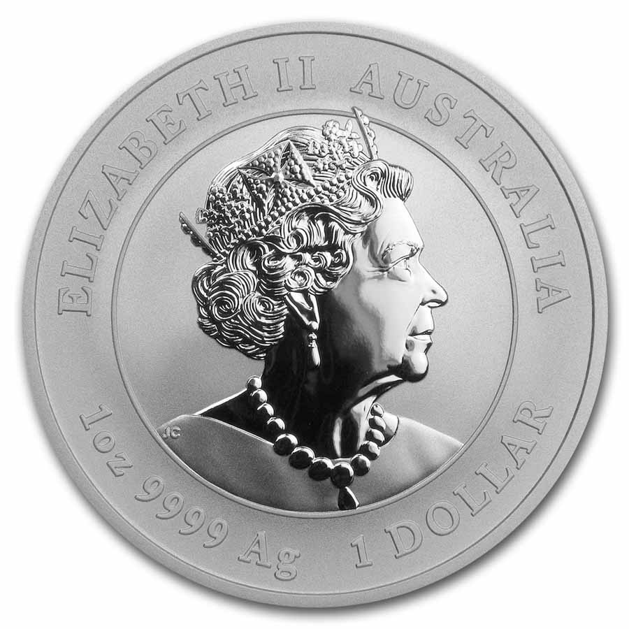 2020 Australia 1 oz Silver Lunar Mouse BU (Series III)