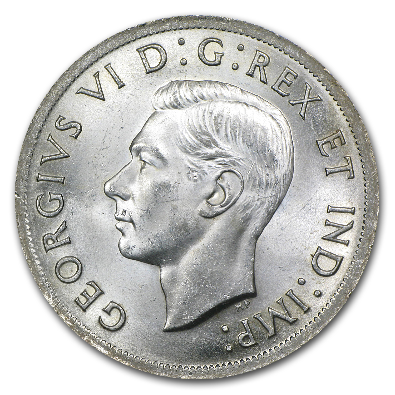 1939 Canada Silver Dollar Royal Visit BU