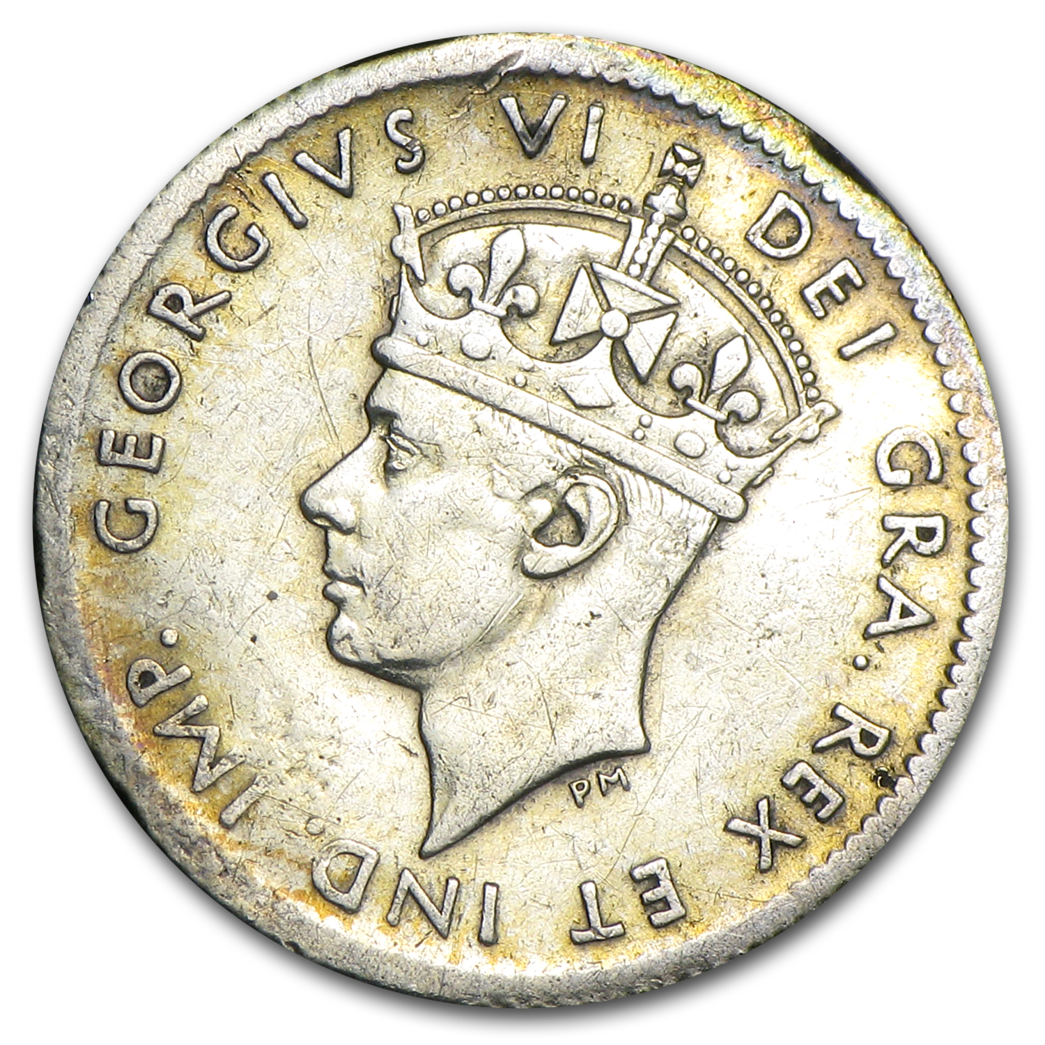 1937-43 Newfoundland 5 Cents .925 Silver Avg Circ (Random Dates)