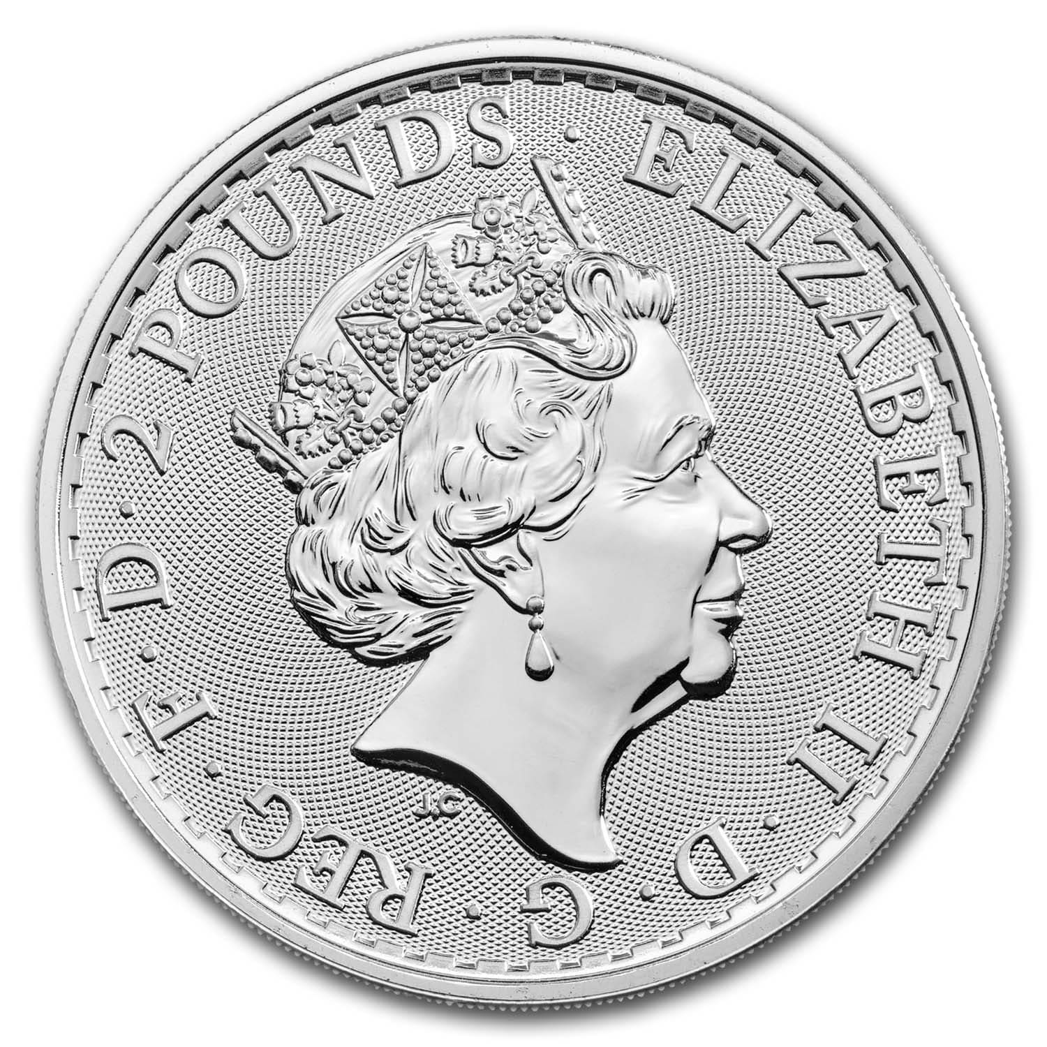 2020 Great Britain 1 oz Silver Britannia BU