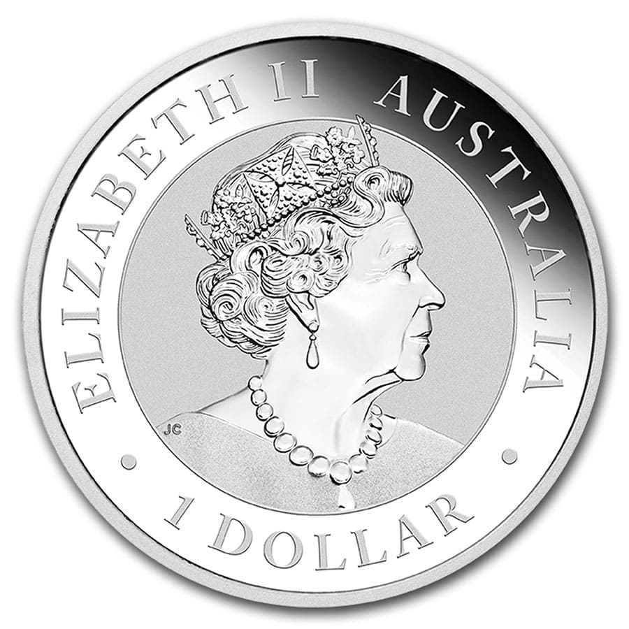 2019 Australia 1 oz Silver Kookaburra BU (Panda Privy)