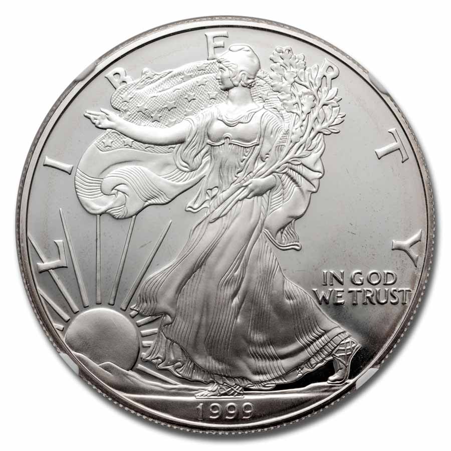 1999-P Proof American Silver Eagle PF-69 NGC