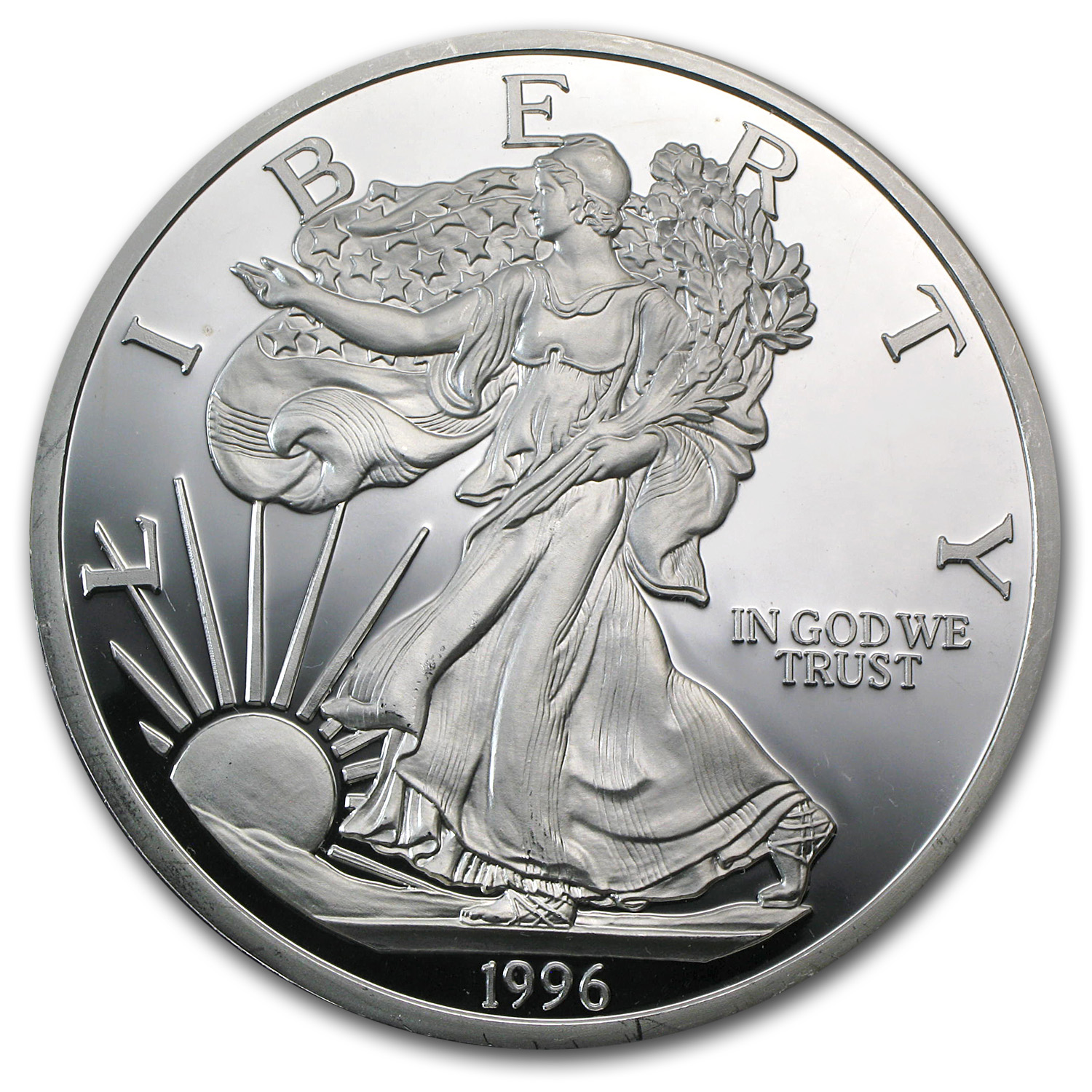 12 oz Silver Round - American Silver Eagle (Random Year)