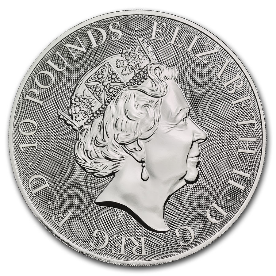 2020 Great Britain 10 oz Silver Valiant BU