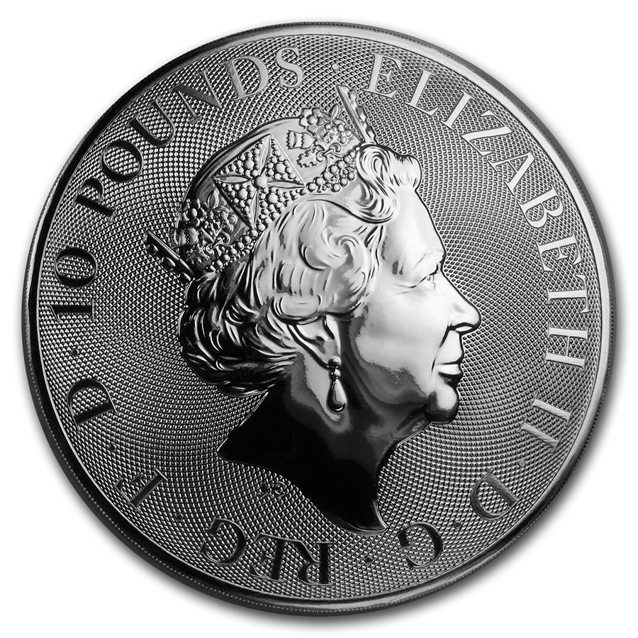 2020 Great Britain 10 oz Silver The Royal Arms BU