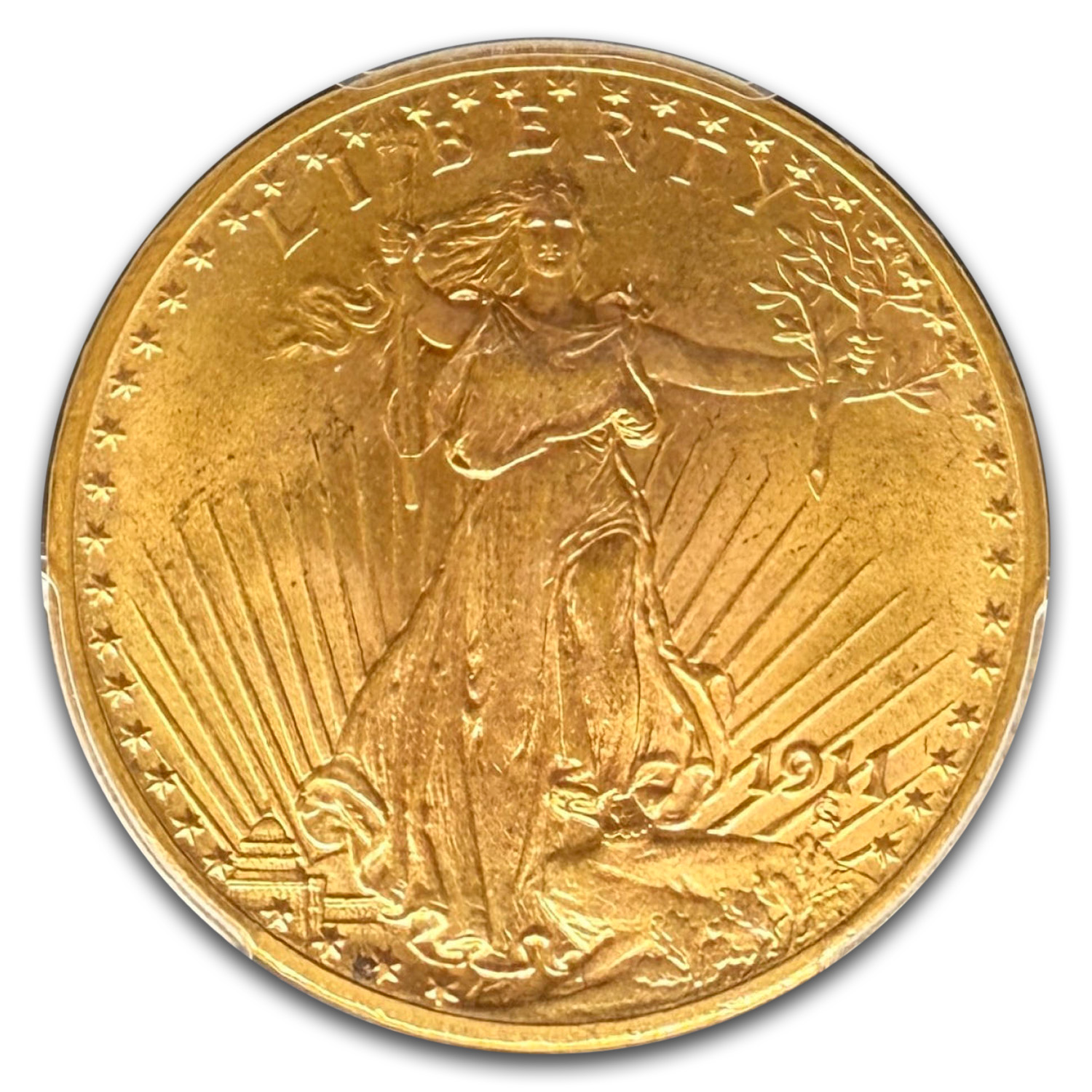 1911 $20 St Gaudens Gold Double Eagle MS-65+ PCGS