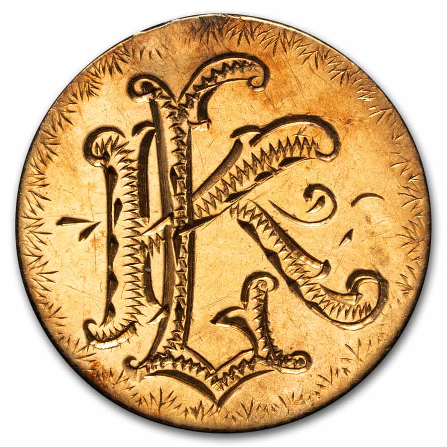$1 Indian Head Gold Dollar Type 3 (Love Token)