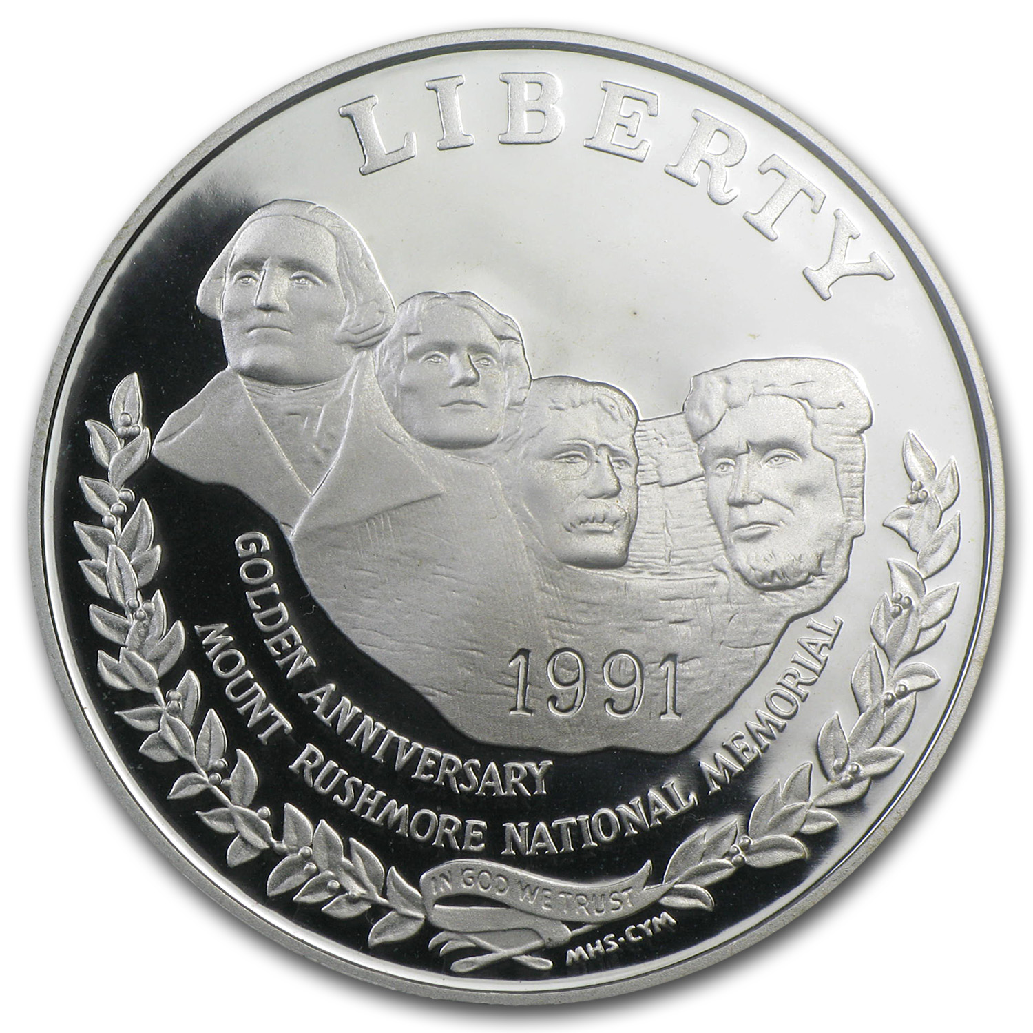 1991-S Mount Rushmore $1 Silver Commem PR-69 PCGS