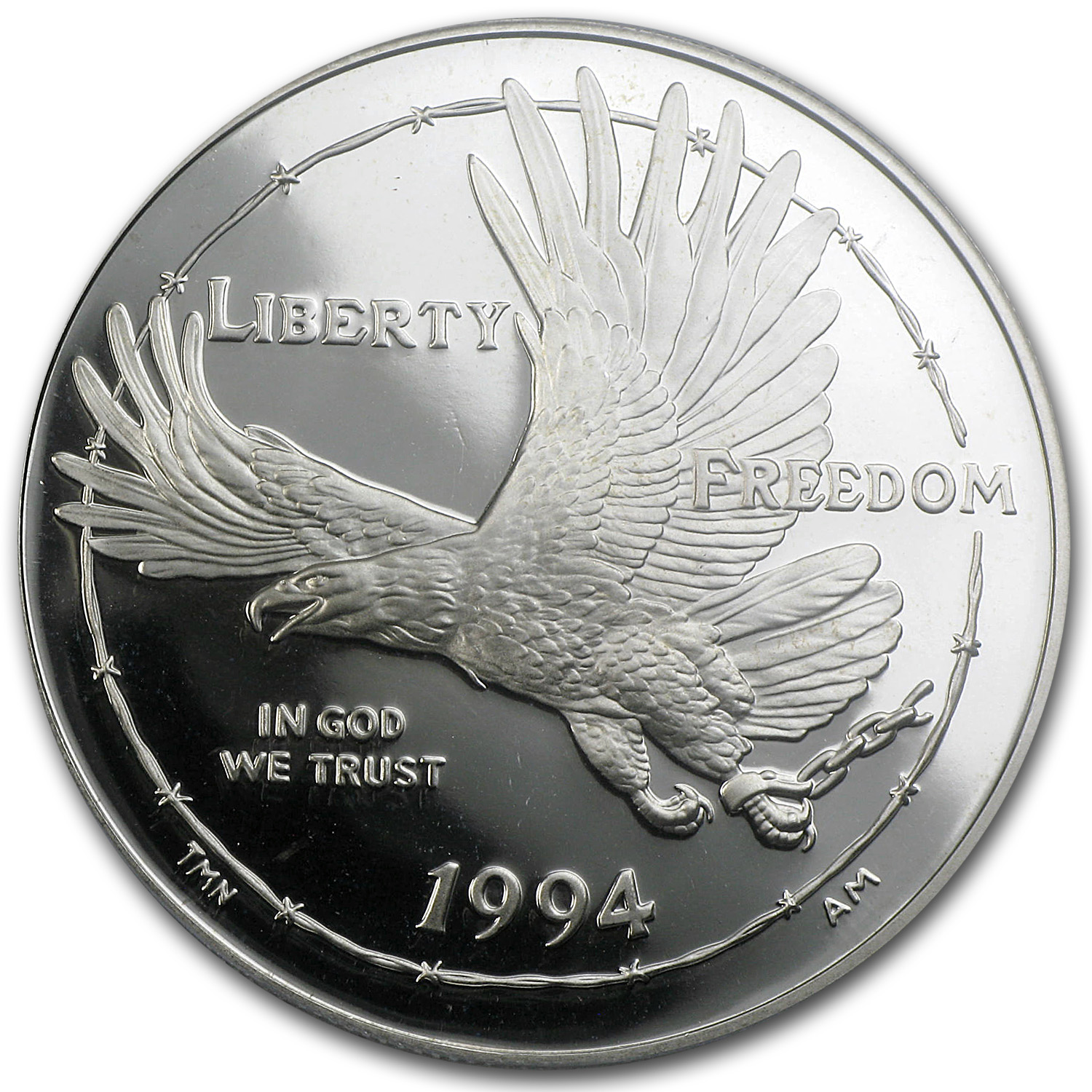 1994-P Prisoner of War $1 Silver Commem PR-69 PCGS
