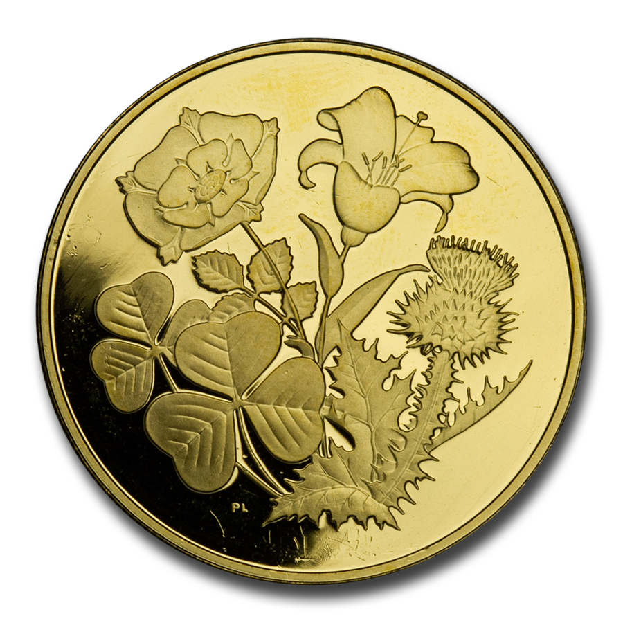 1998 Canada Gold $350 Flowers of Canada Proof