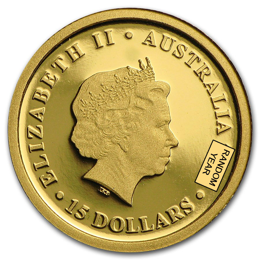 Australia 1/10 oz Gold Koala Proof (Random Year)