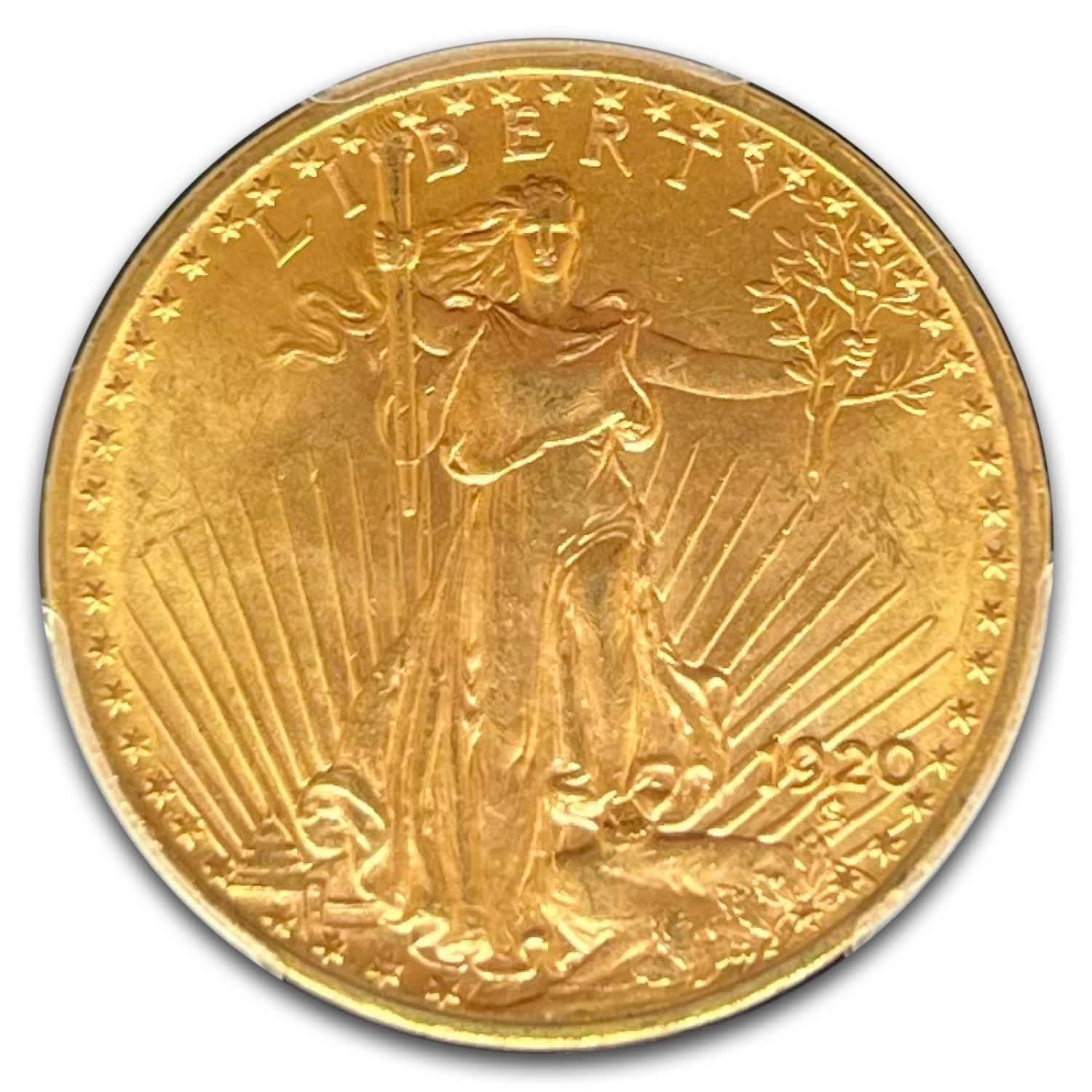 1920 $20 St Gaudens Gold Double Eagle MS-64 PCGS