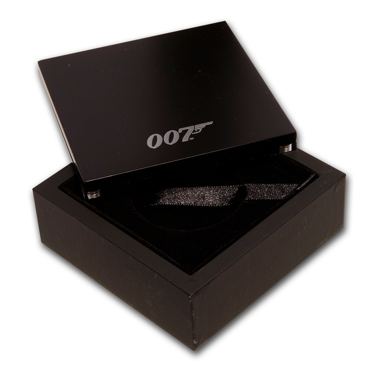 OGP Box & COA - 2020 1 oz Silver James Bond 007 No Time to Die PF