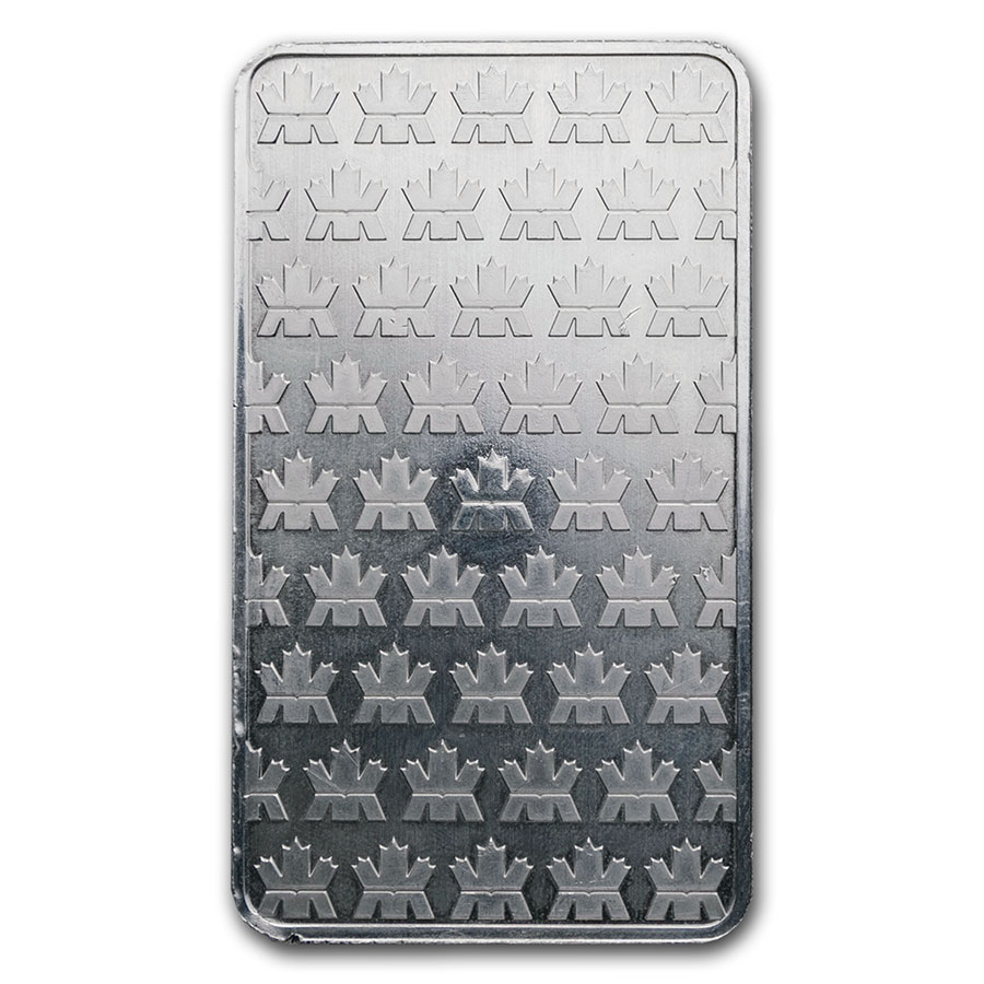 10 oz Silver Bar - Royal Canadian Mint (Secondary Market)