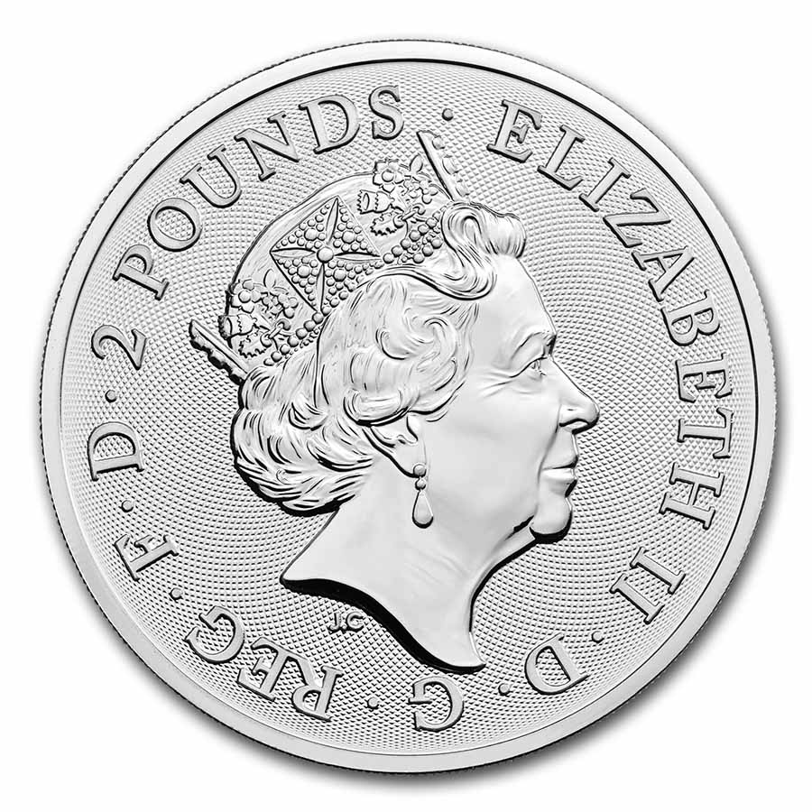 2021 Great Britain 1 oz Silver Myths and Legends: Robin Hood BU