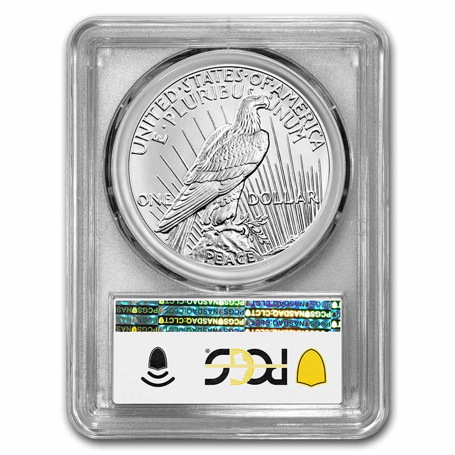 2021 Silver Peace Dollar MS-70 PCGS (First Day of Issue)