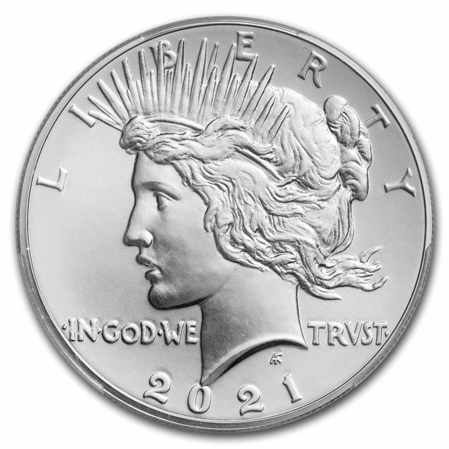 2021 Silver Peace Dollar MS-70 PCGS (FirstStrike®)