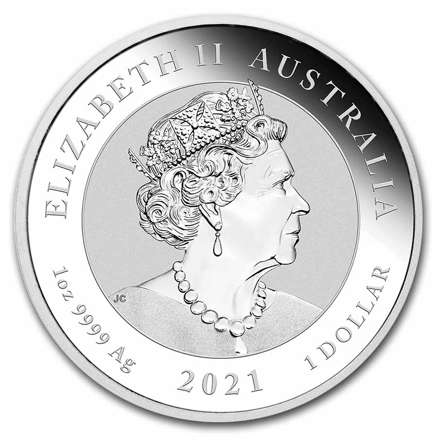 2021 Australia 1 oz Silver Australian Quokka BU