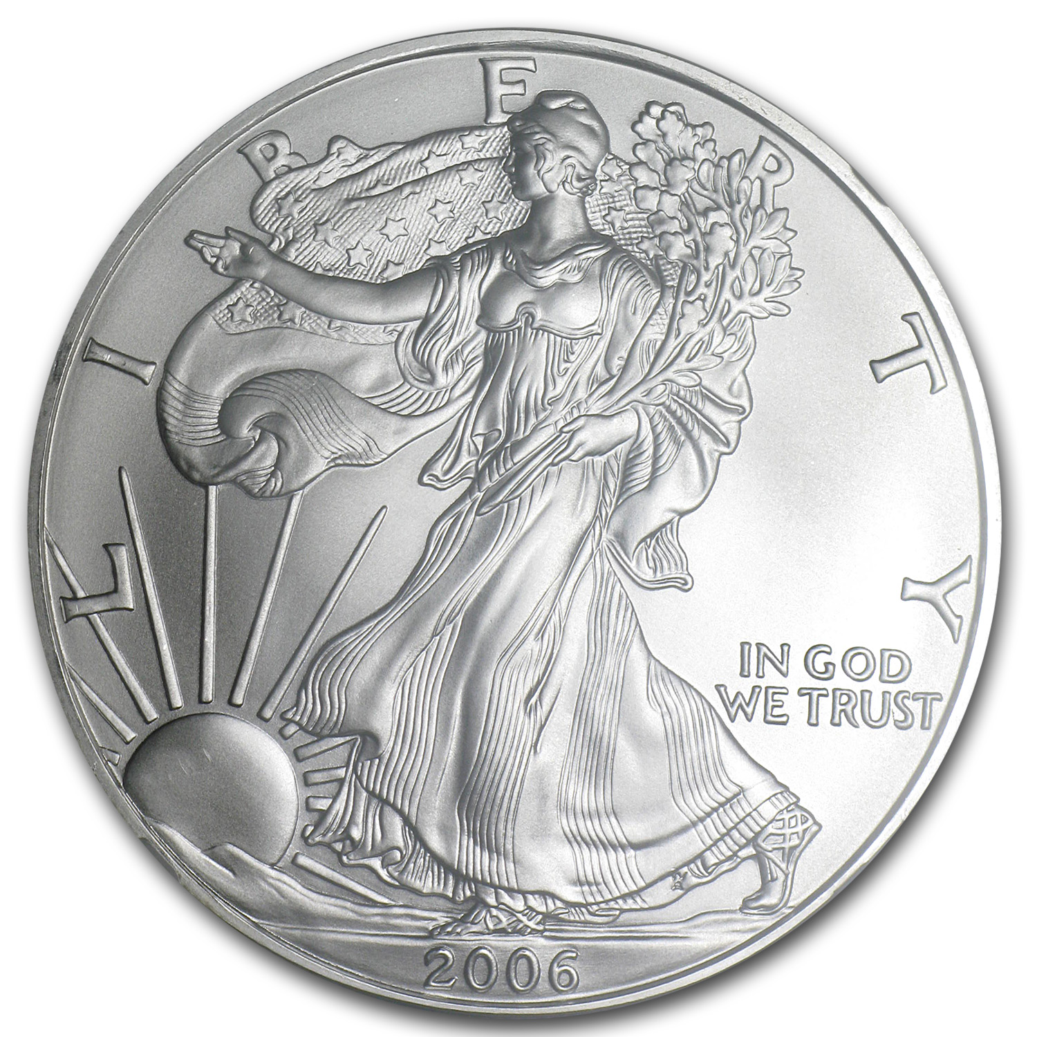 2006 American Silver Eagle MS-69 NGC