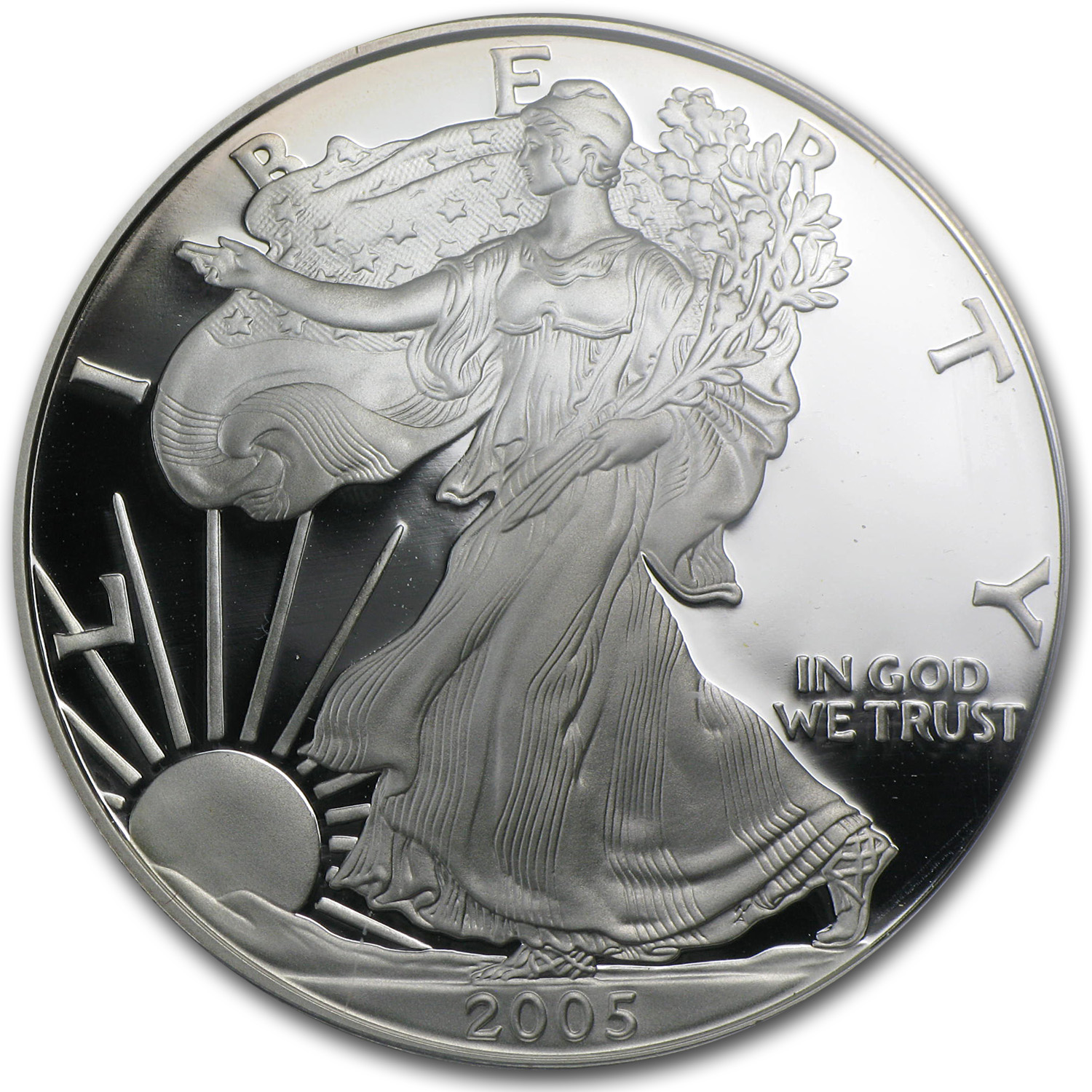 2005-W Proof American Silver Eagle PR-70 PCGS