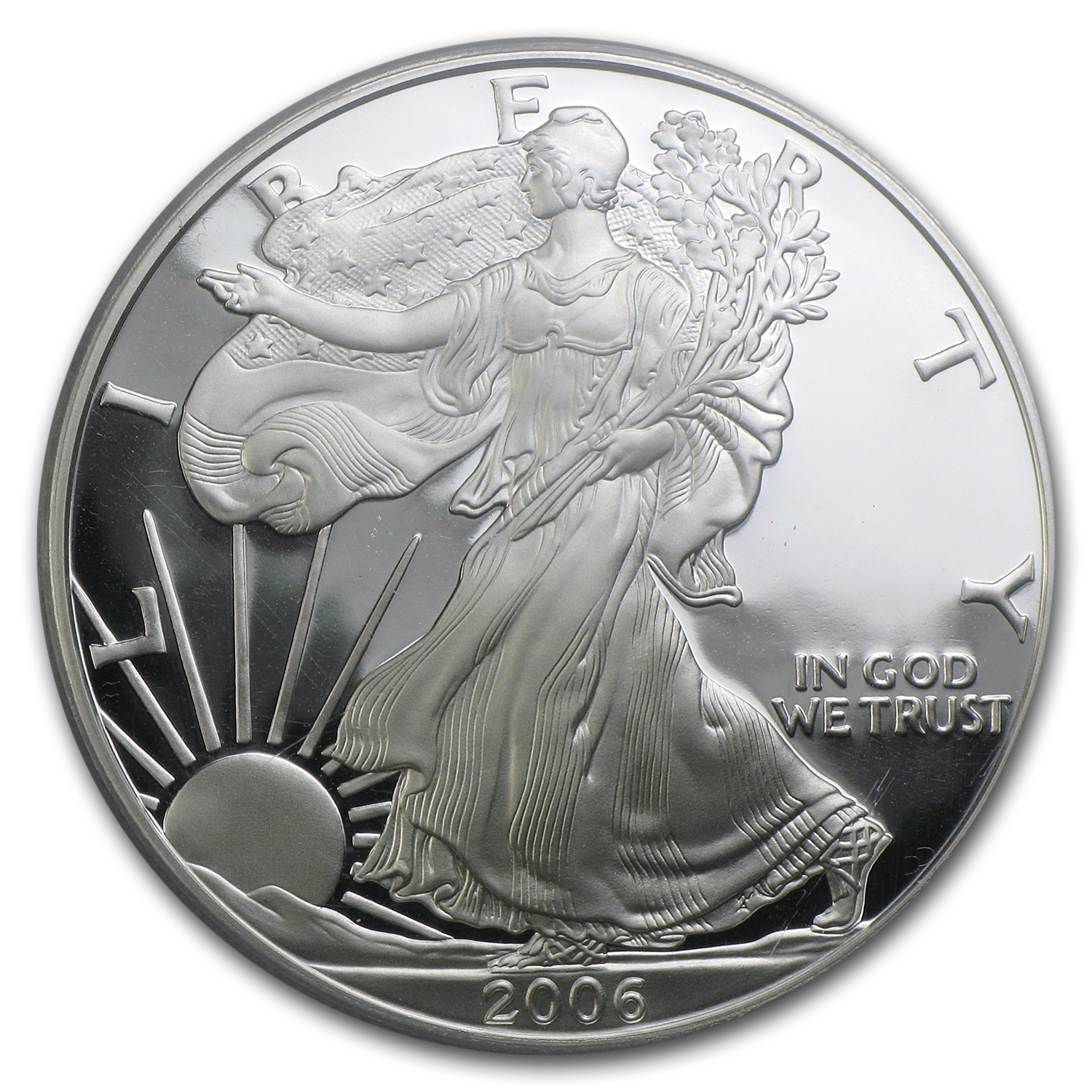 2006-W Proof American Silver Eagle PR-70 PCGS