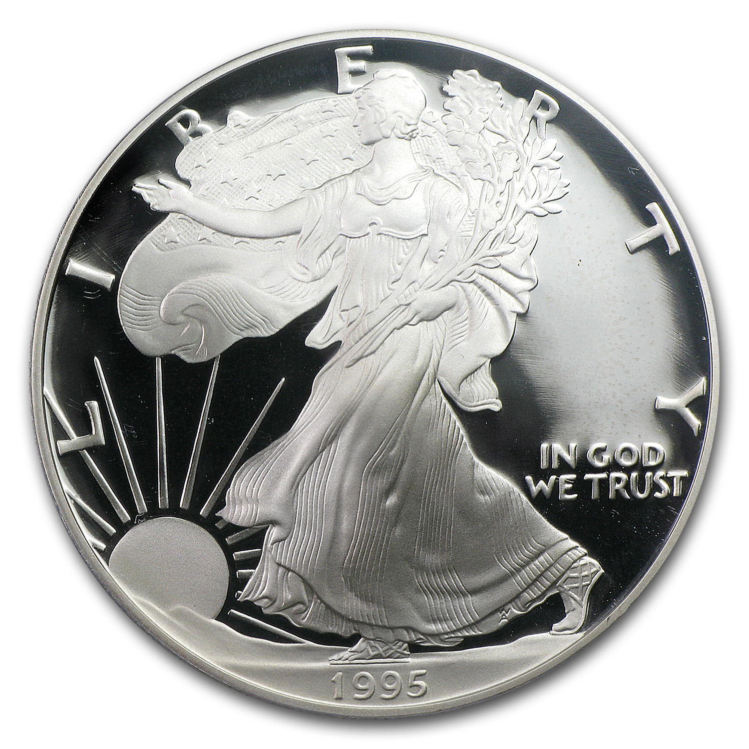 1995-P Proof American Silver Eagle PR-70 PCGS