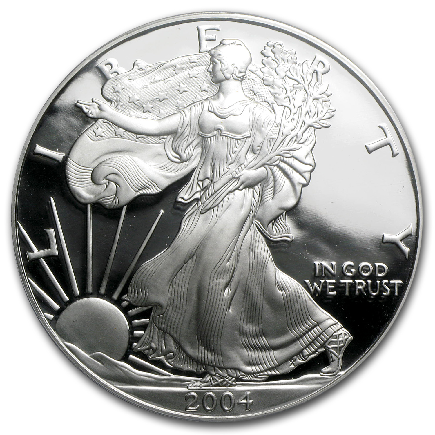 2004-W Proof American Silver Eagle PR-69 PCGS