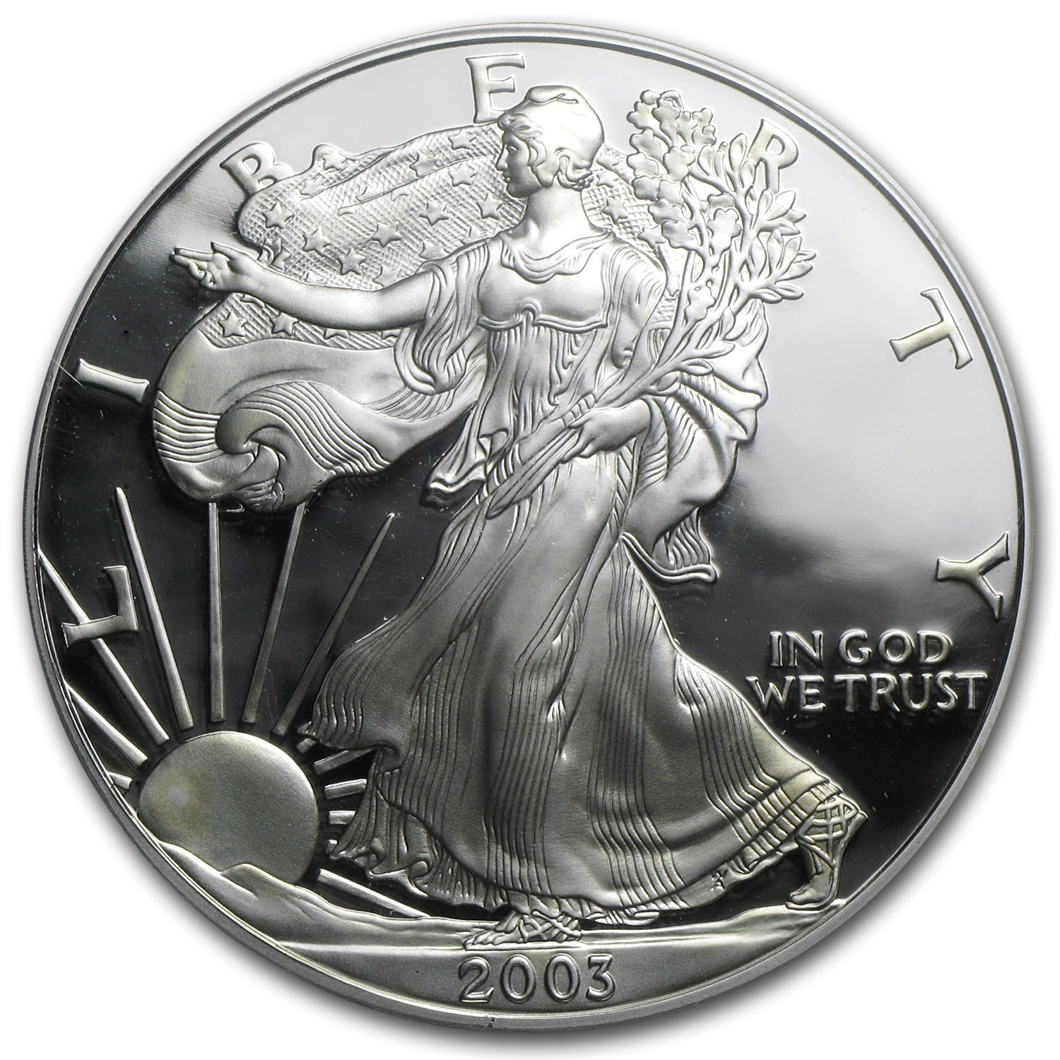 2003-W Proof American Silver Eagle PR-69 PCGS