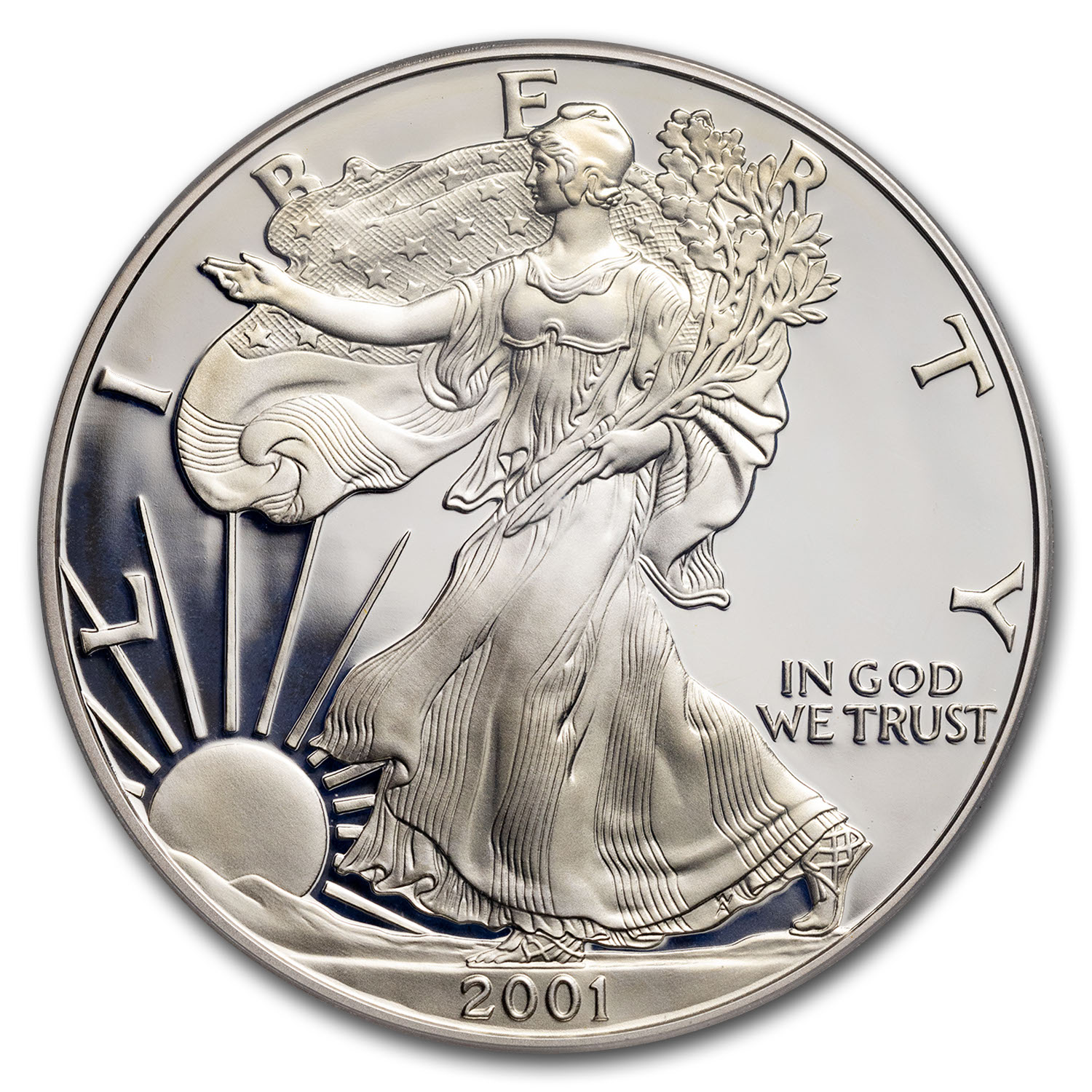 2001-W Proof American Silver Eagle PR-69 PCGS