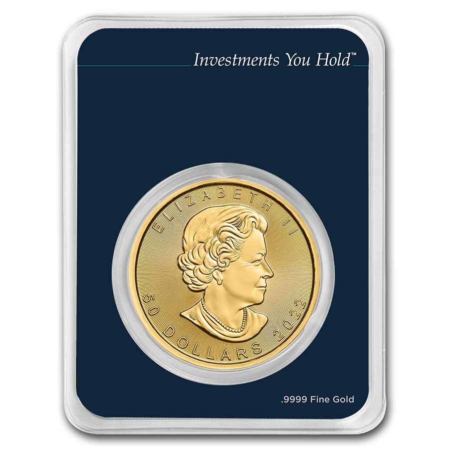 2022 Canada 1 oz Gold Maple Leaf (MintDirect® Single)