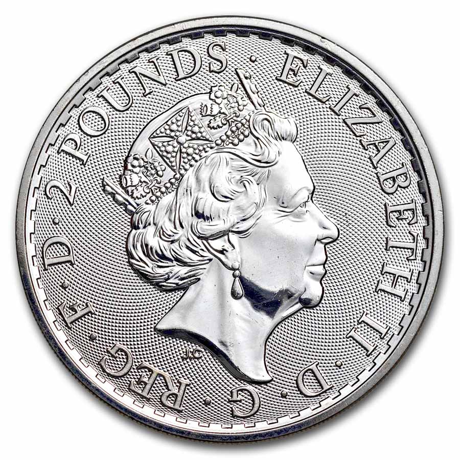 2022 Great Britain 1 oz Silver Britannia BU