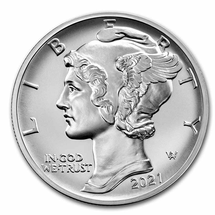 2021 1 oz American Palladium Eagle BU