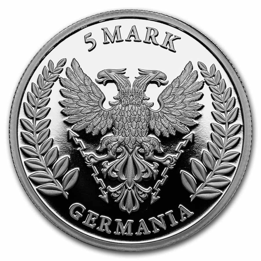 2021 Germania 1 oz Silver Round Proof