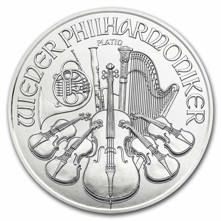 2022 Austria 1 oz Platinum Philharmonic BU