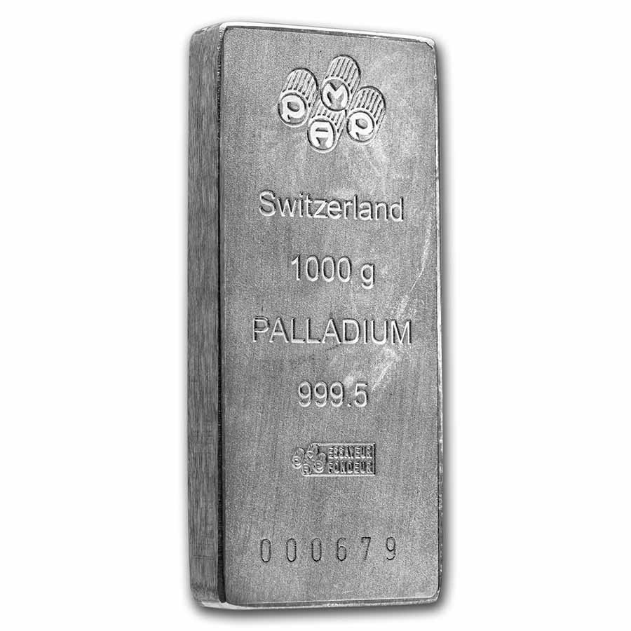 1 kilo Palladium Bar - Secondary Market